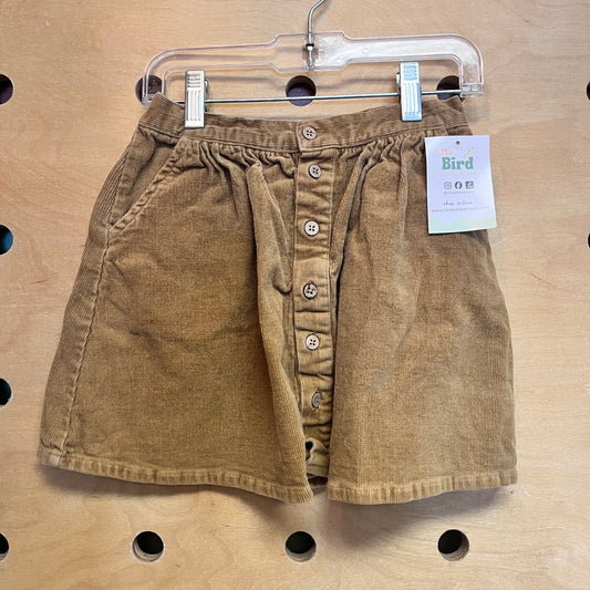 Tan Cord Skirt