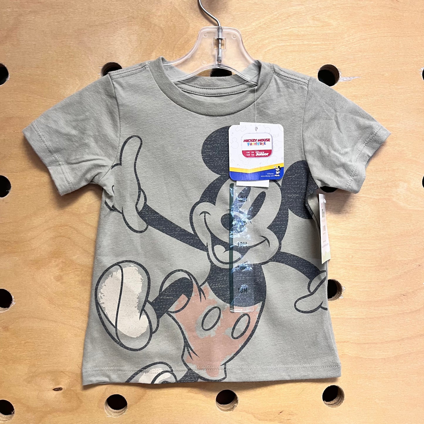 Green Mickey Tee NEW!!