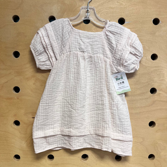 Light Pink Textrued Dress