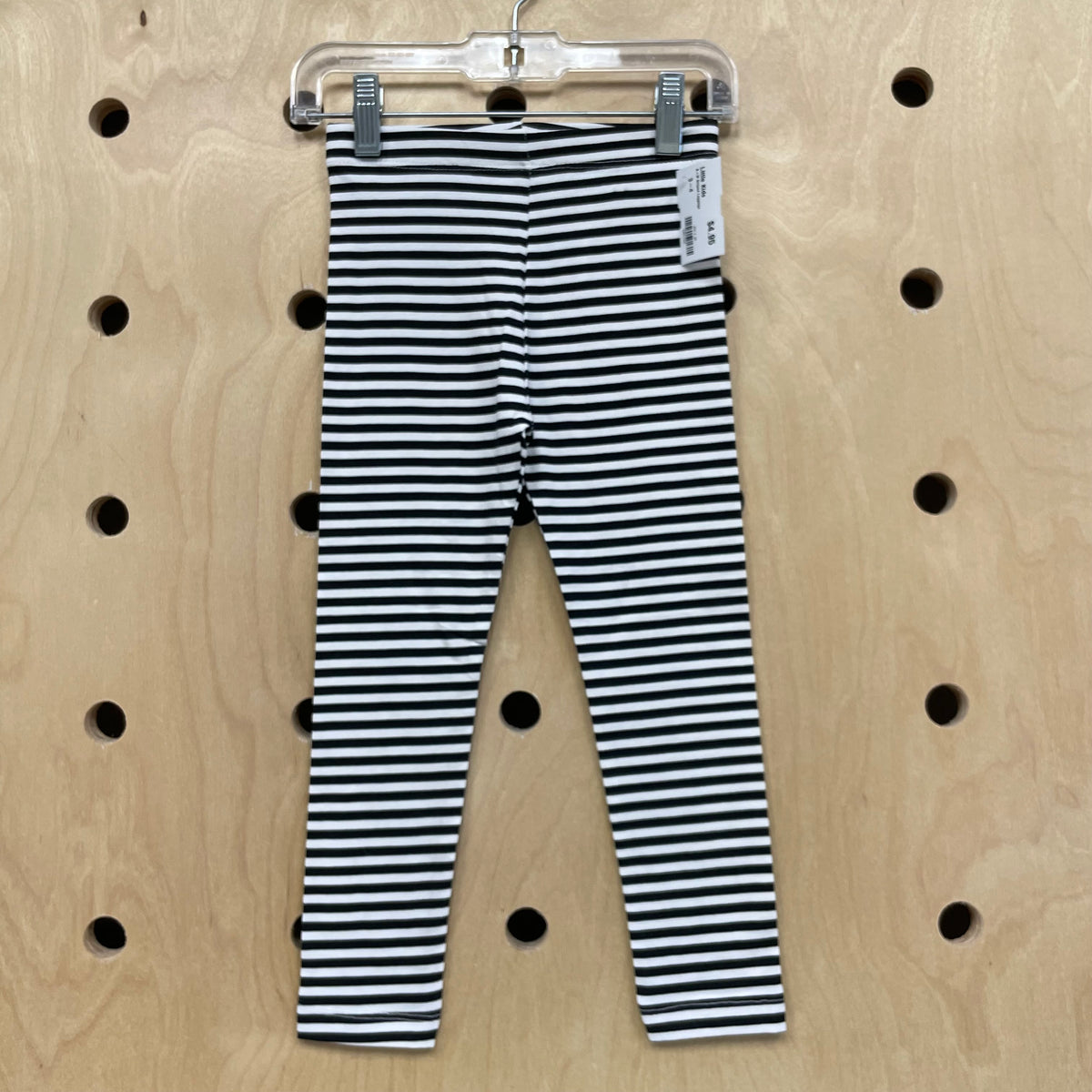B+W Striped Leggings