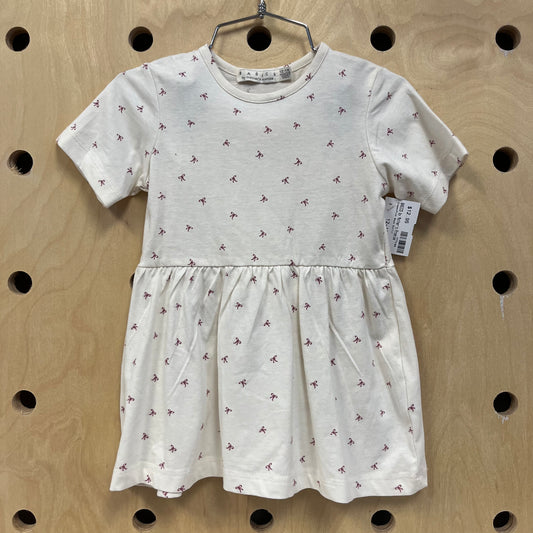 Cream+Pink Bows Outfit