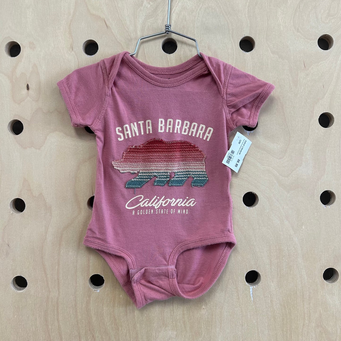 Pink Santa Barbara Bodysuit
