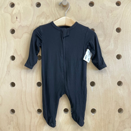 Black Bamboo-Blend Footies