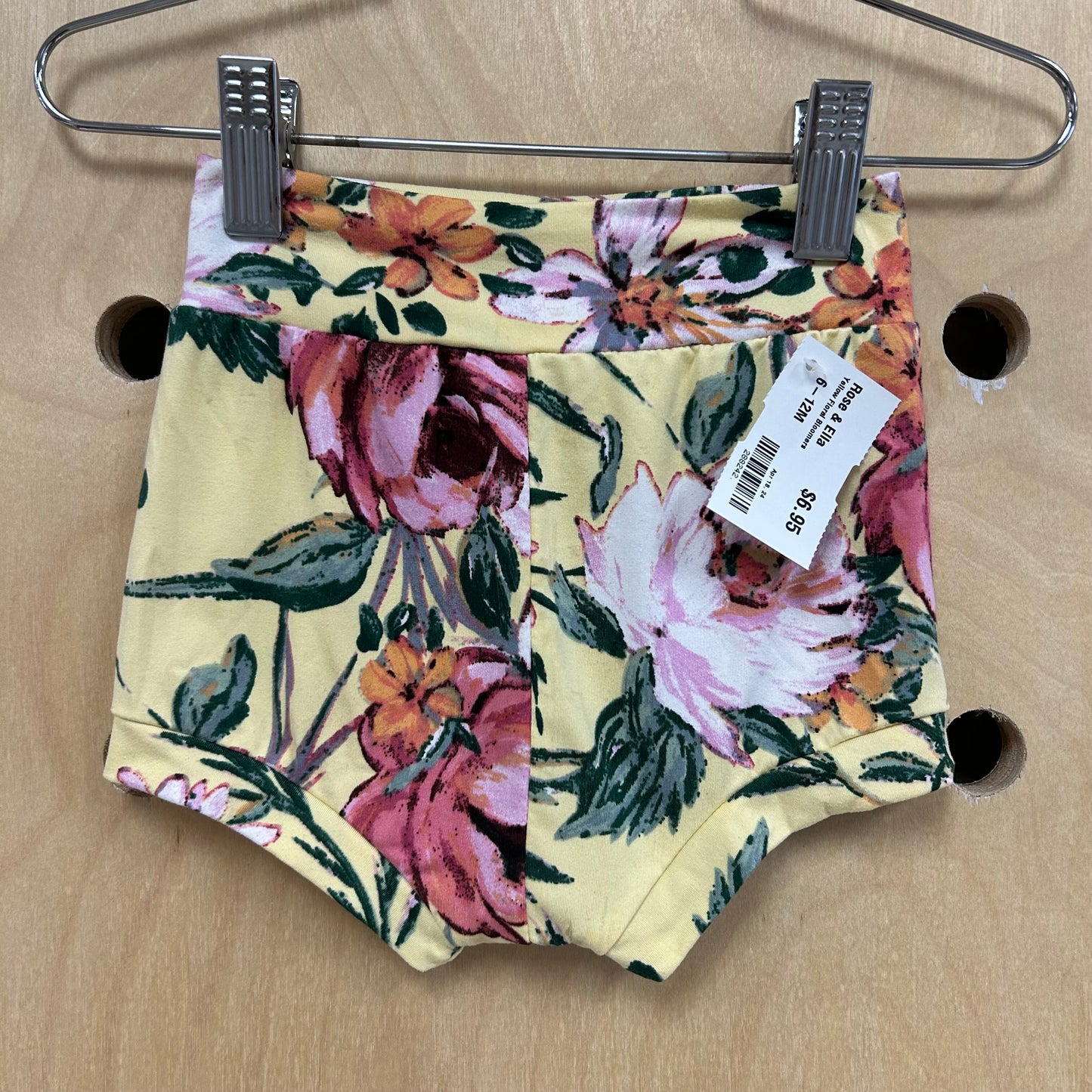 Yellow Floral Bloomers