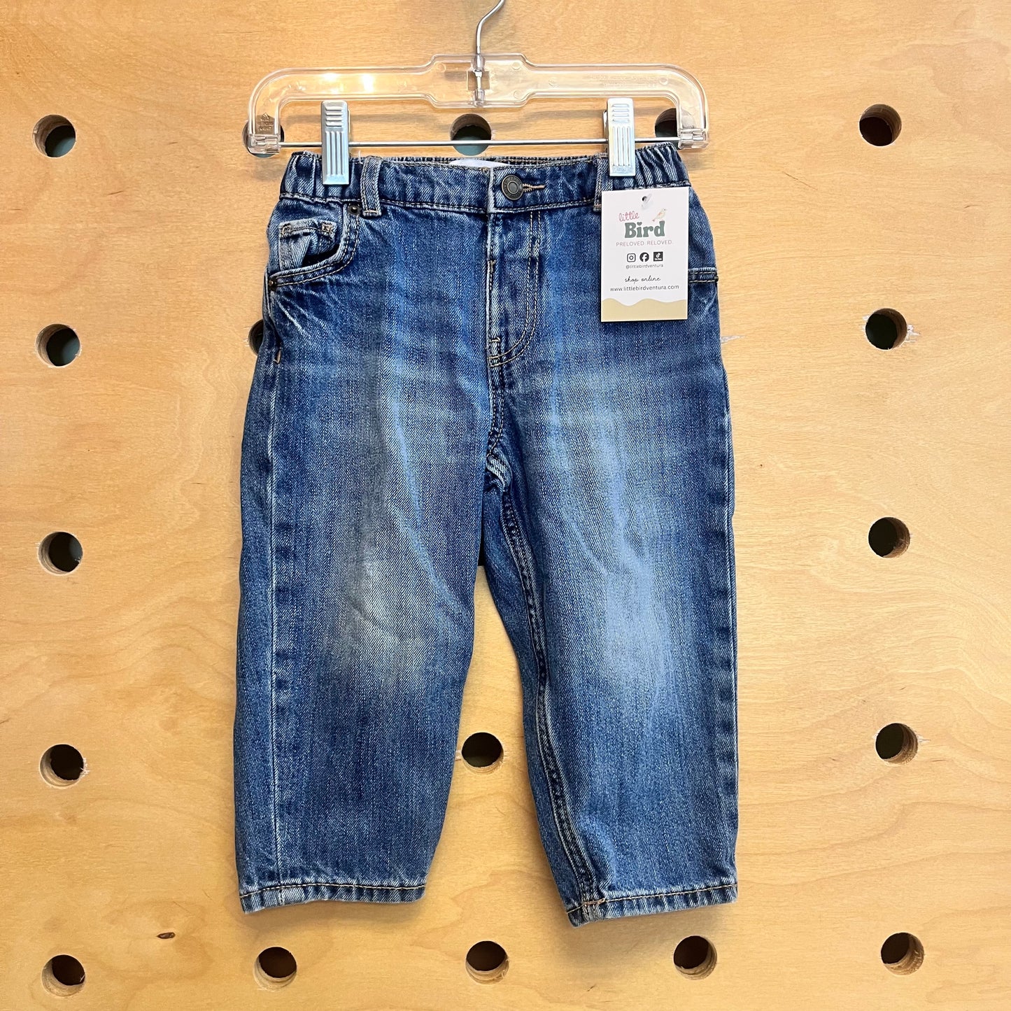 Pull On Snap Denim