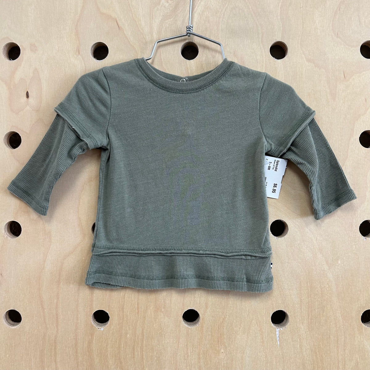 Green LS Tee