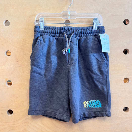 Grey Drawstring Shorts