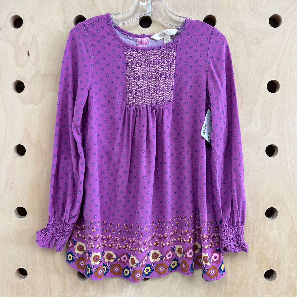 Purple Floral Top