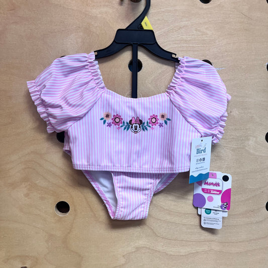 Striped Minnie Swimsuit NEW!