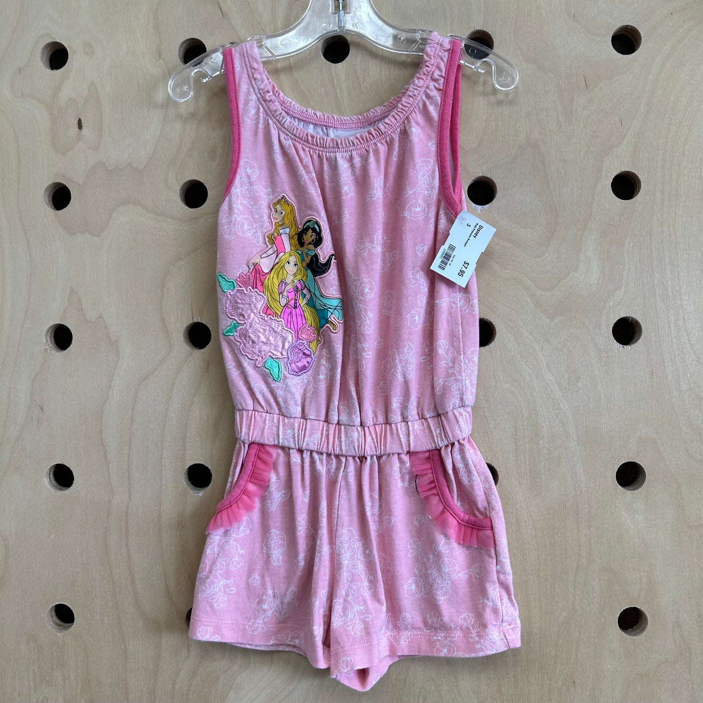 Pink Princess Romper