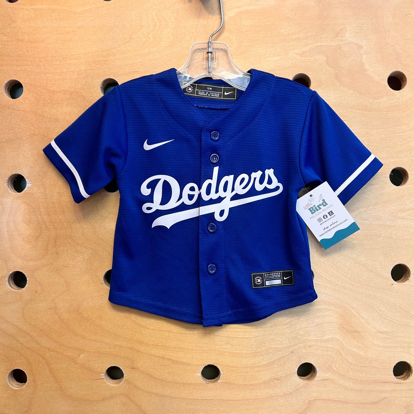 Dodgers Button Jersey