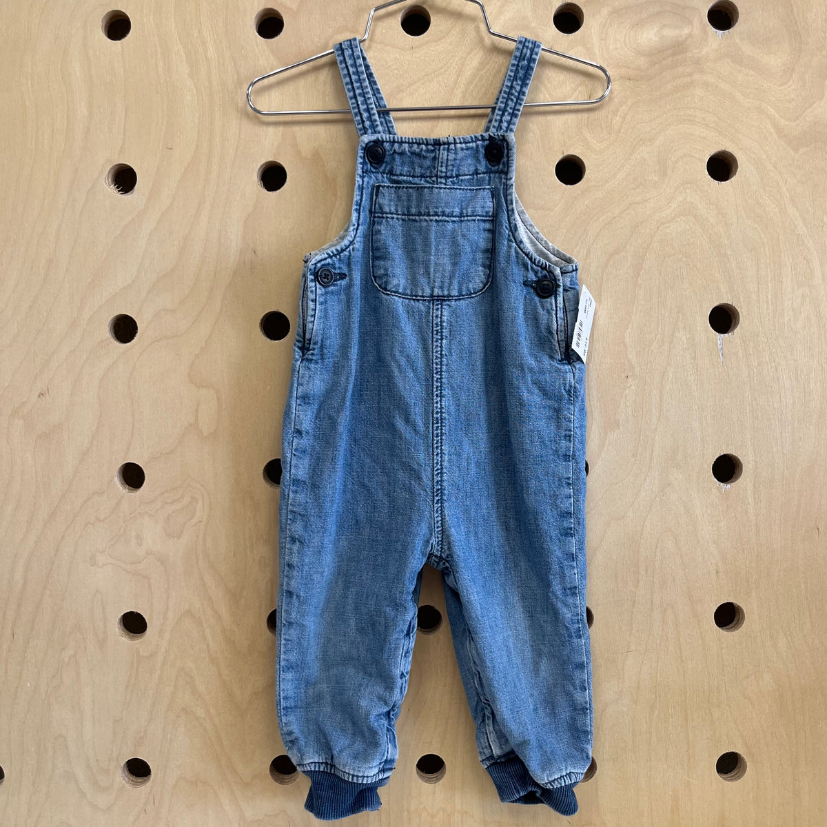 Blue Lined Overalls