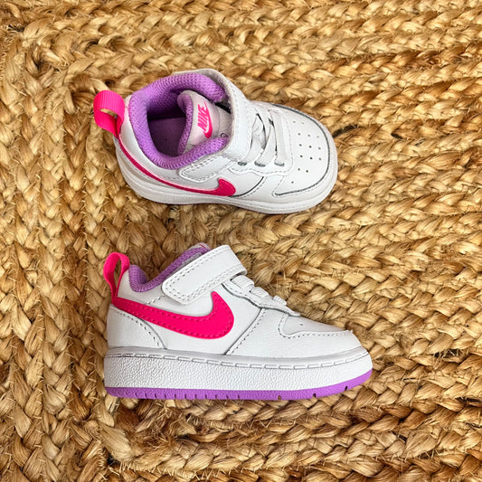White/Pink Court Borough Low 2s