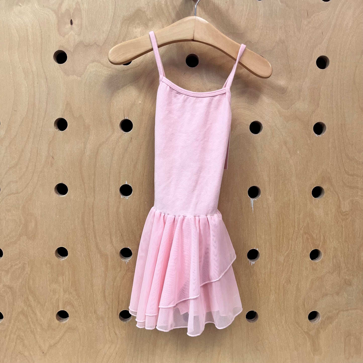 Pink Tulle Leotard