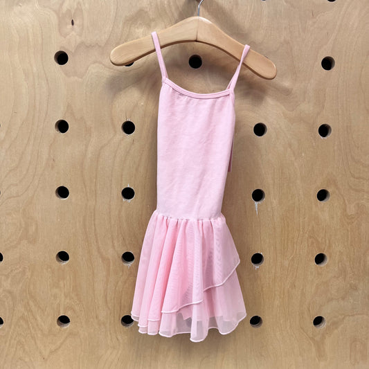 Pink Tulle Leotard
