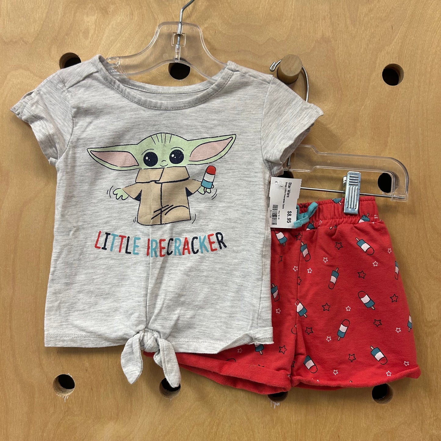 Grogu Little Firecracker Outfit