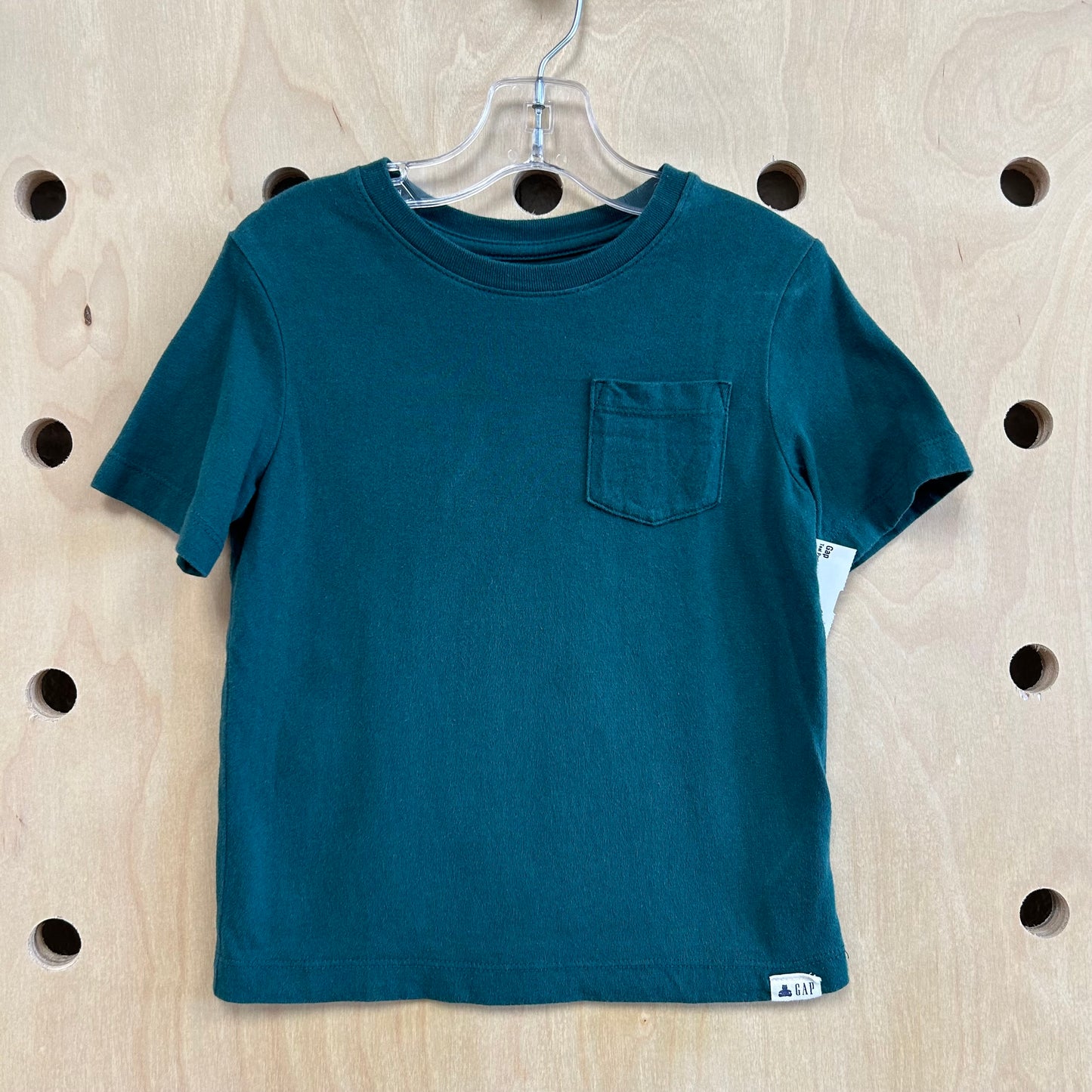 Teal Pocket Tee