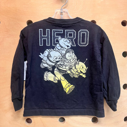 Black Buzz Lightyear Long Sleeve
