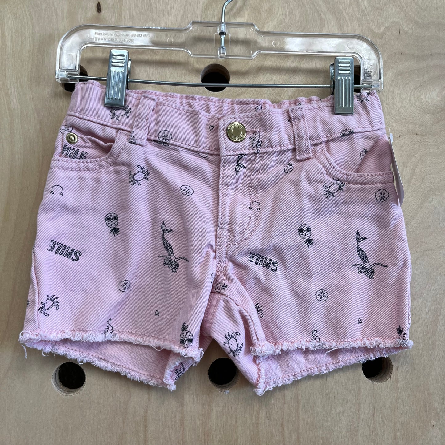 Pink Mermaid Summer Shorts