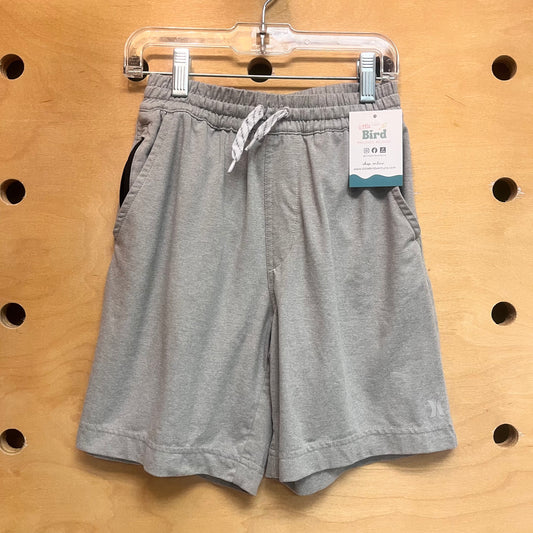 Grey Active Drawstring Shorts