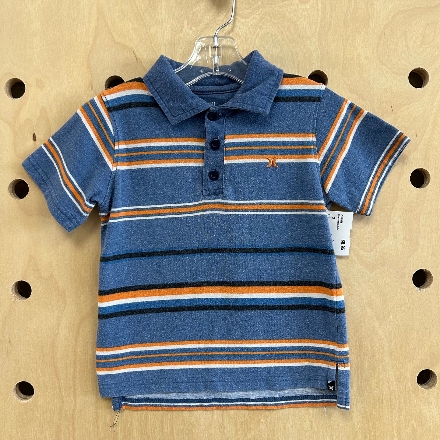 Blue & Orange Polo