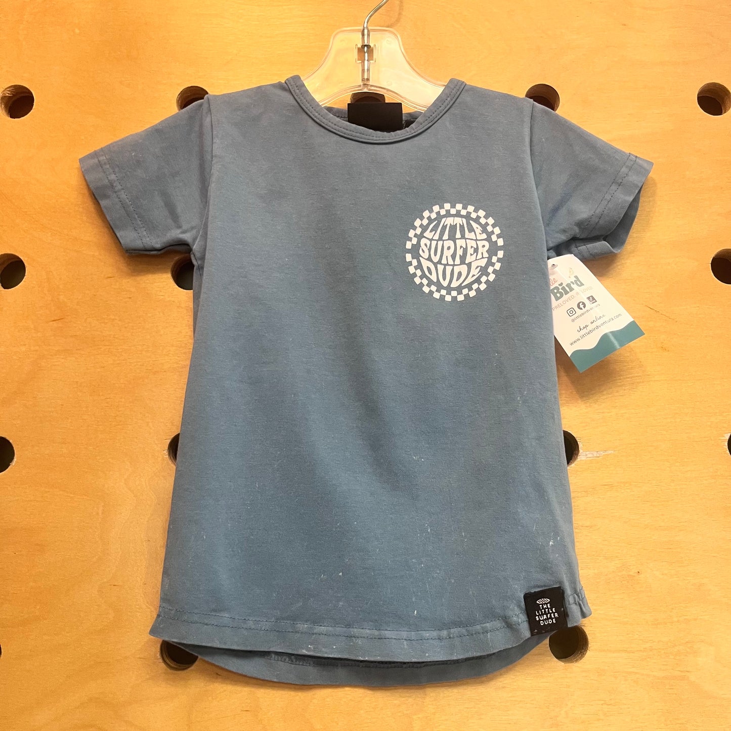 Blue 'Little Sufer Dude' Tee