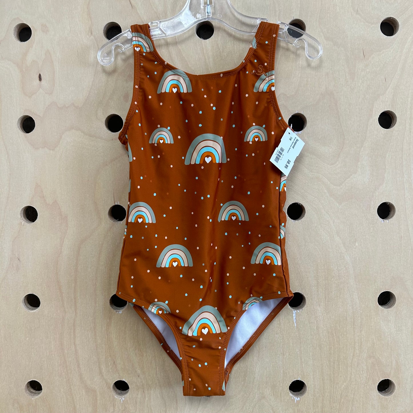 Brown Rainbows Swimsuit