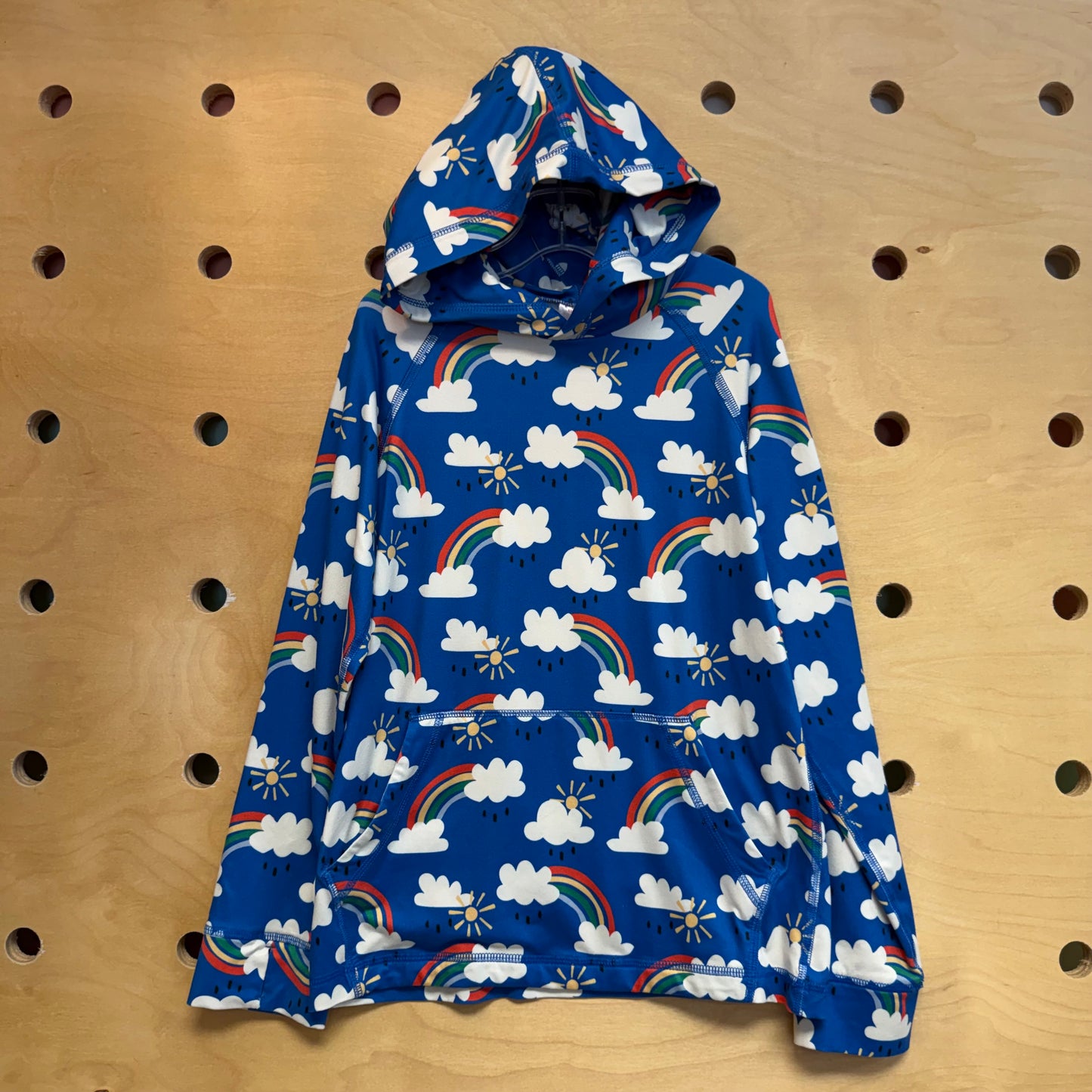 Blue Clouds/Rainbows Hoodie