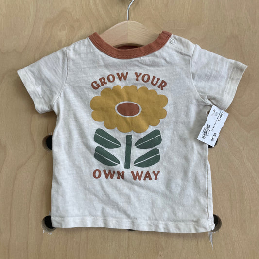 Cream Grow Your Own Way Tee