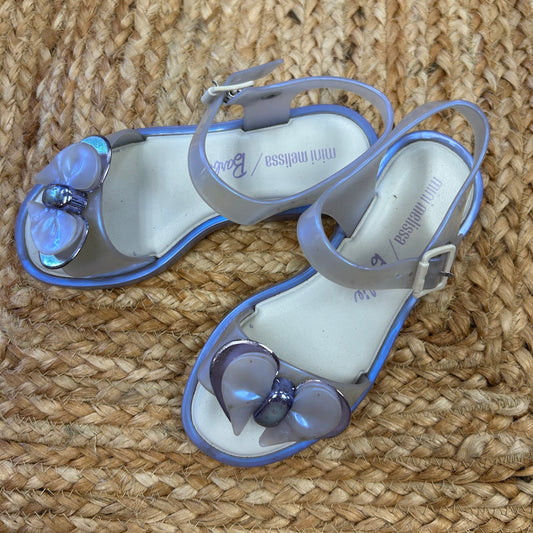 Irredescent Barbie Jelly Sandals