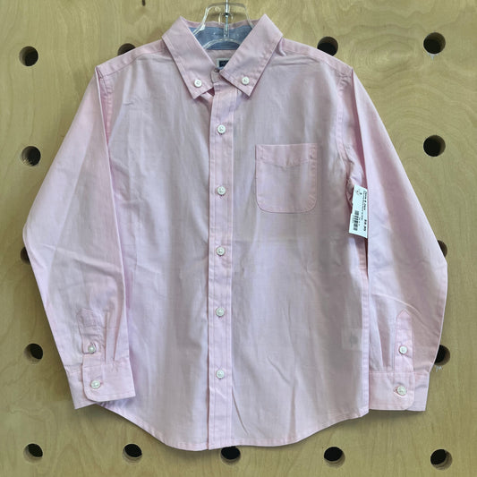 Pink Long Sleeve Button Up NEW!!