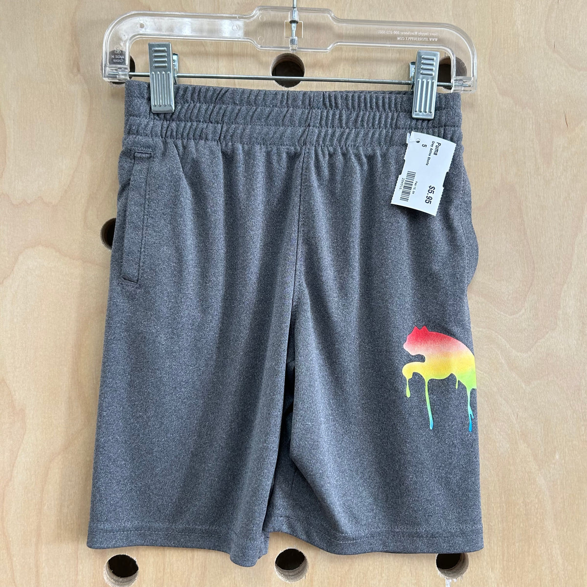 Grey Active Shorts