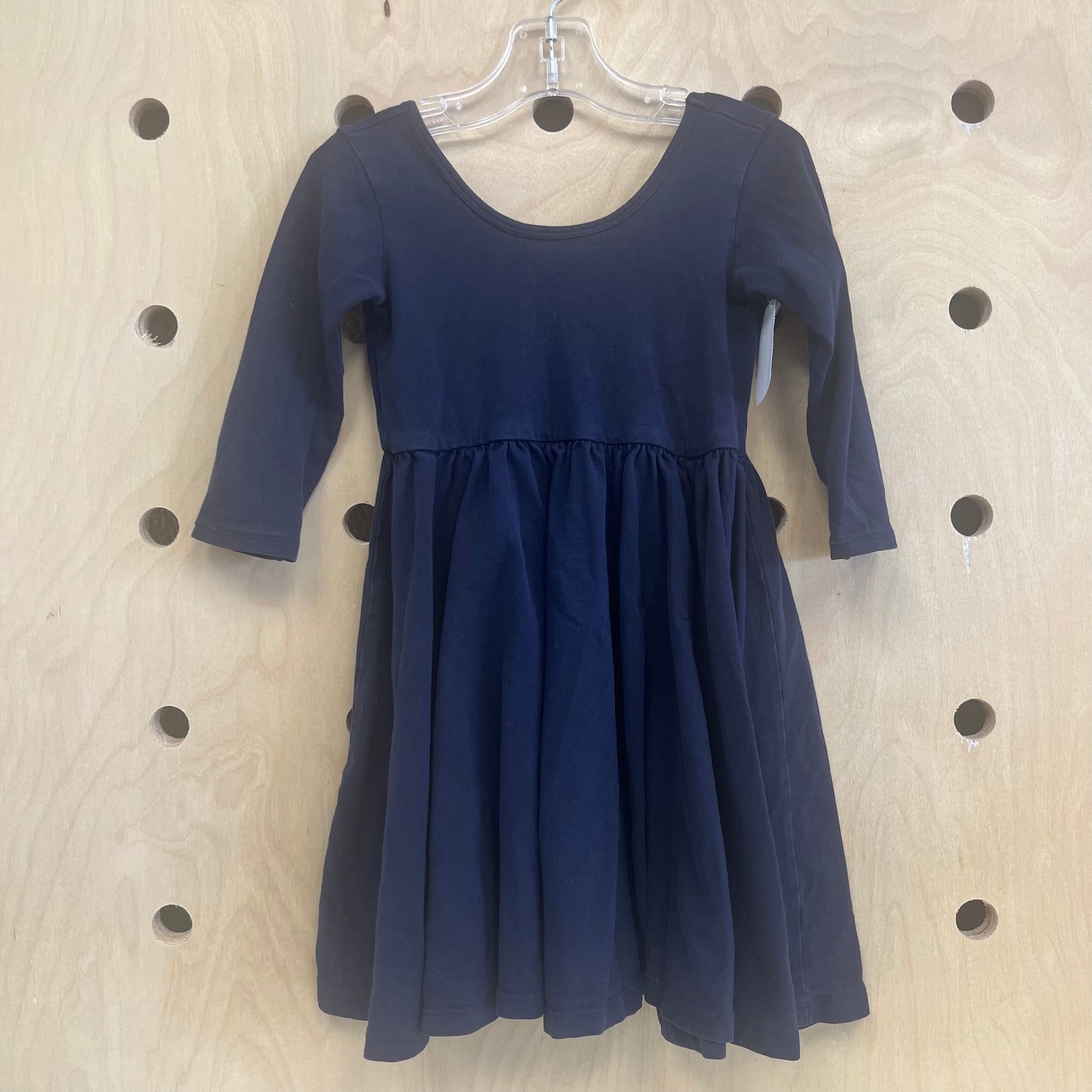 Navy Twirl Dress