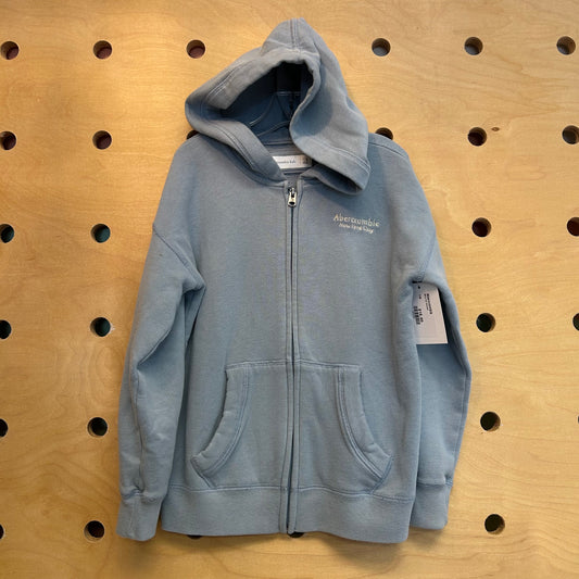 Blue Zip Hoodie