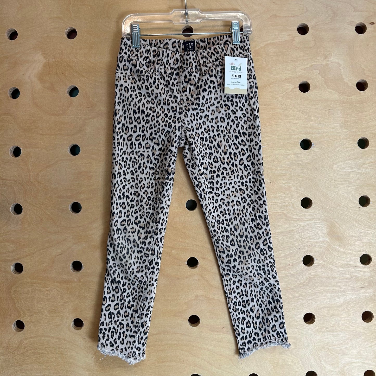 Leopard Stretch Ankle Jegging