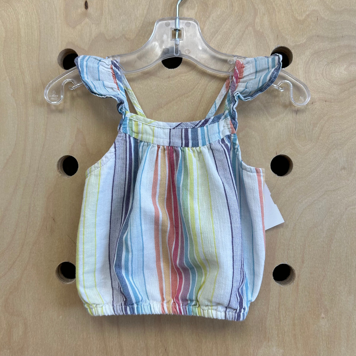 Rainbow Striped Bubble Tank