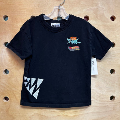 Black 'Tiger Shark' Hot Wheels Tee