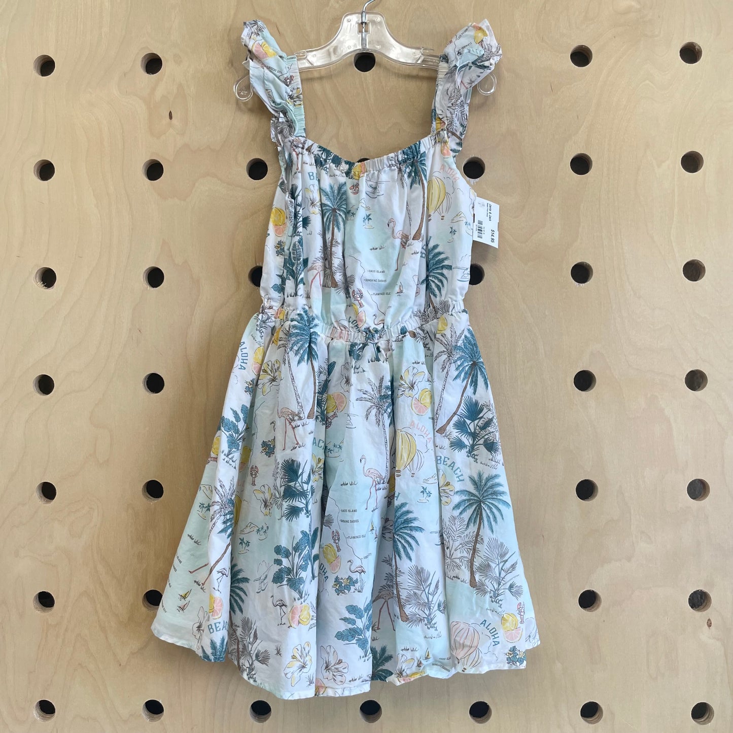 Beach Print Dress