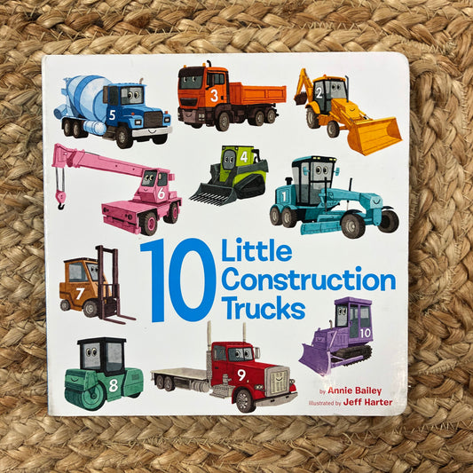 10 Little Construction Trucks