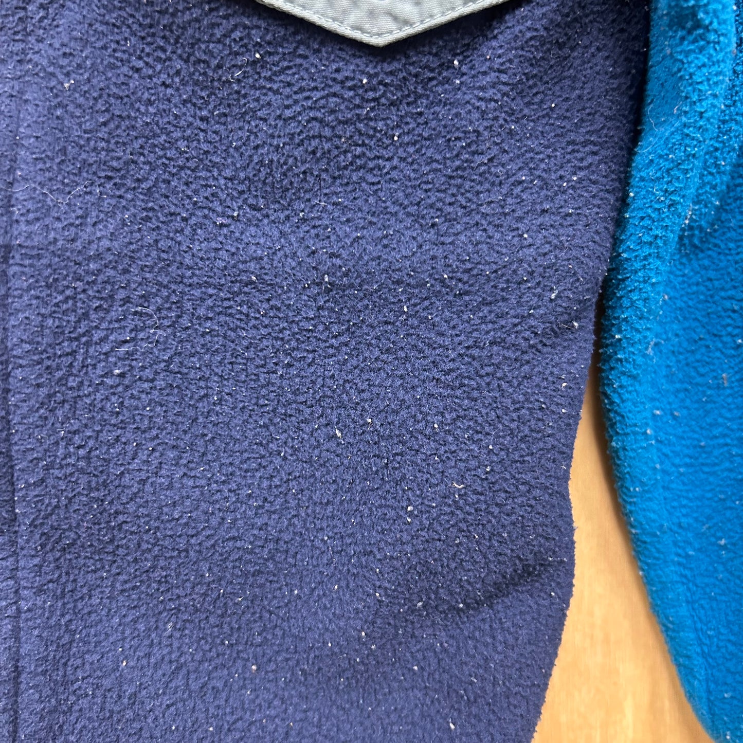 Micro D Snap T Jacket Blue
