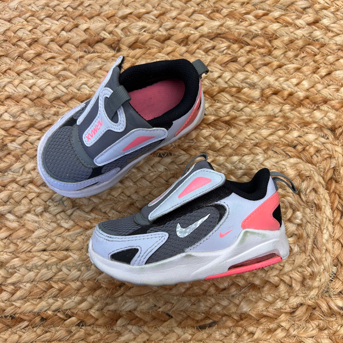 Pink & Gray Air Max Sneakers