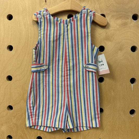 IMP Colorful Striped Overalls