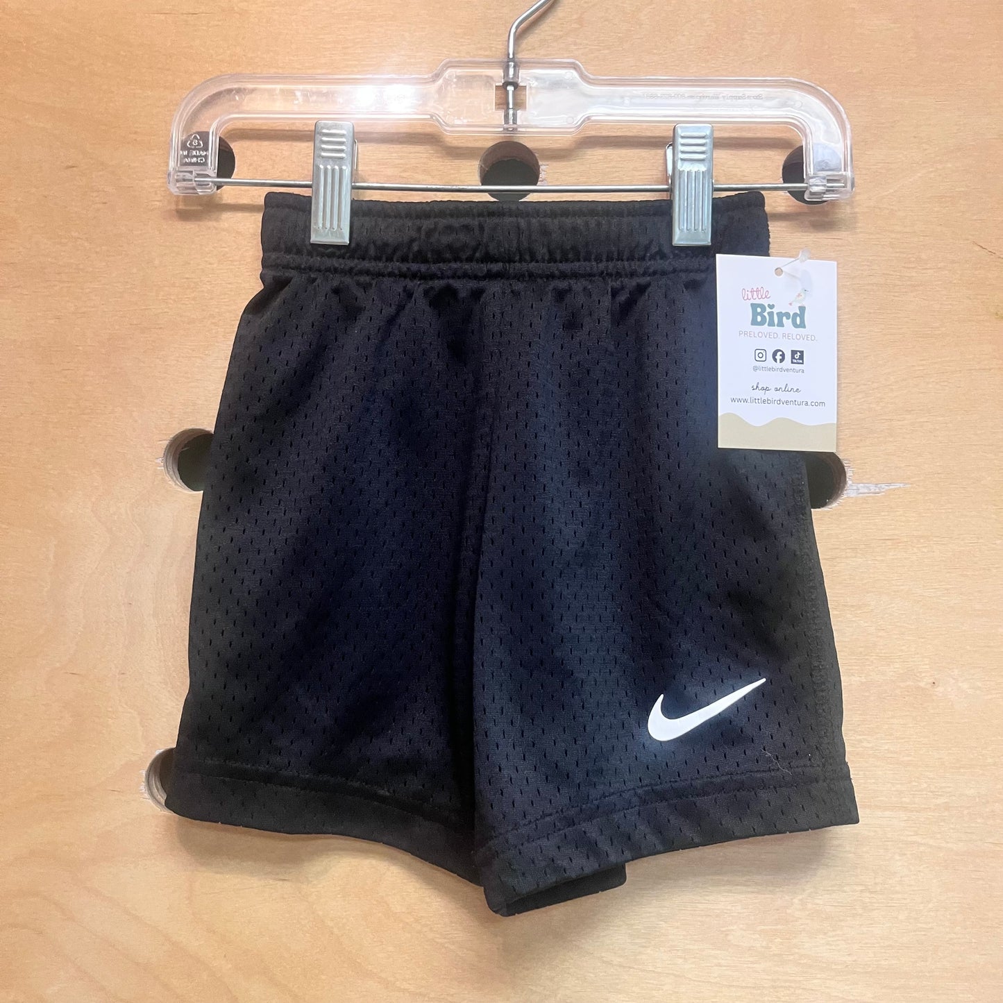 Black Breathable Active Shorts