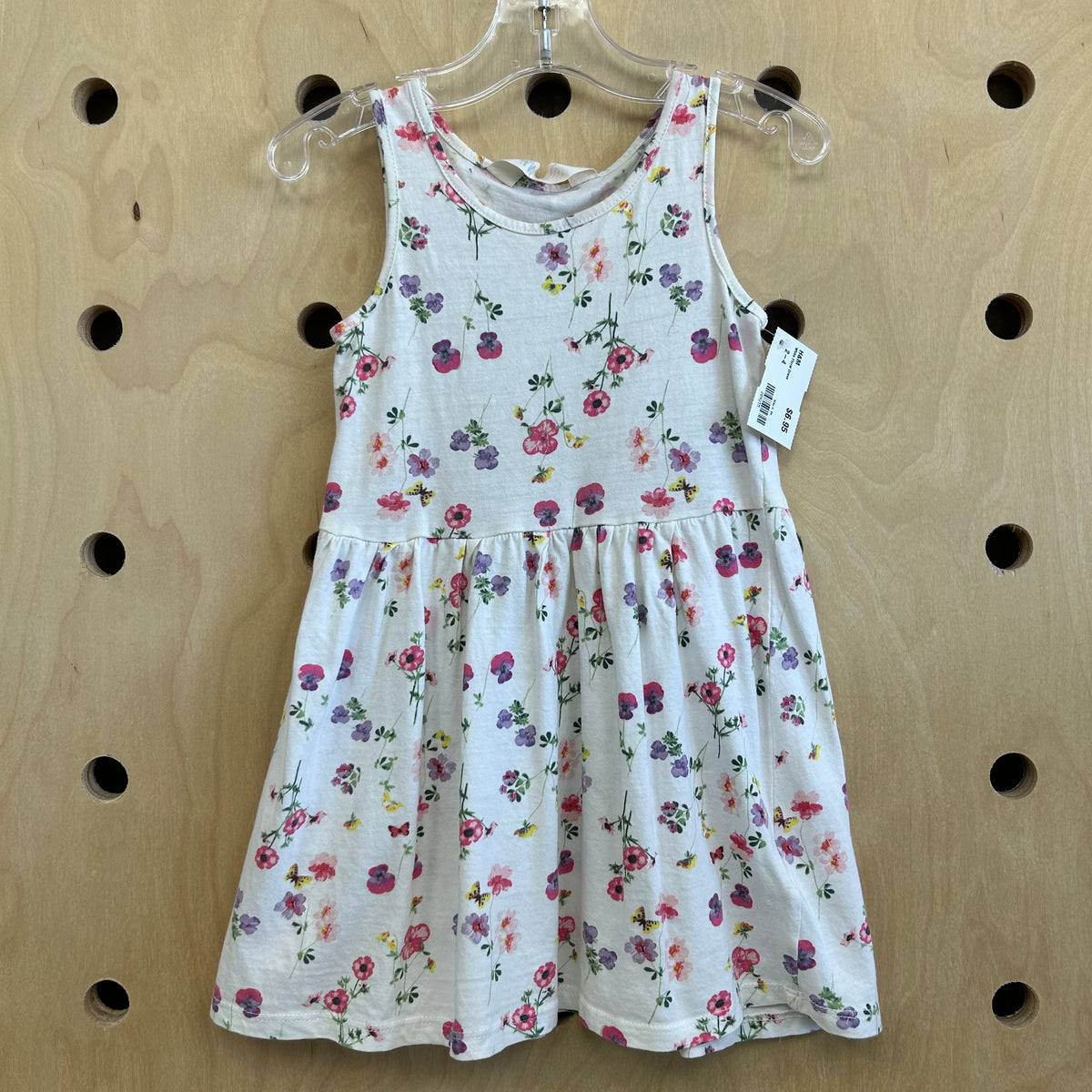 White Floral Dress