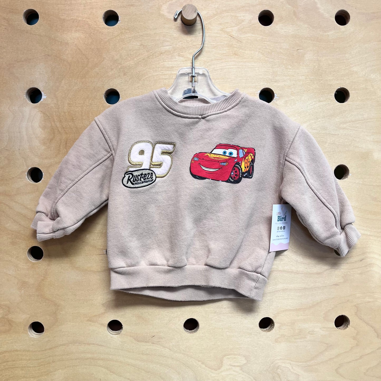 Tan Lightning McQueen Pullover