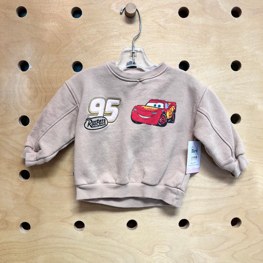 Tan Lightning McQueen Pullover