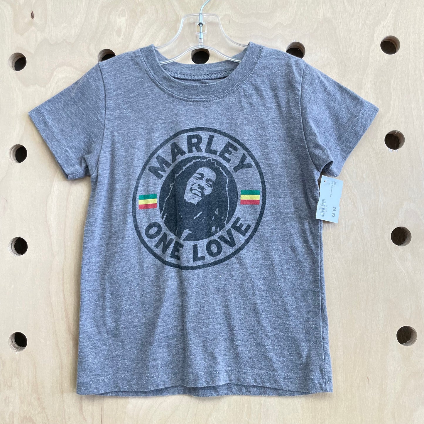 Grey Bob Marley Tee