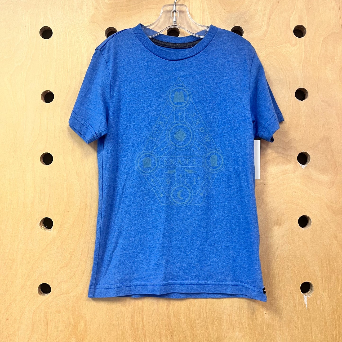 Blue Surf Skate Snow Tee