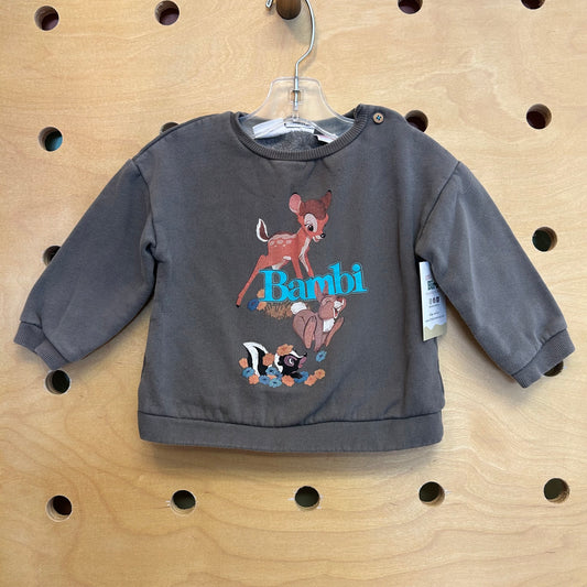 Grey 'Bambi' Pullover