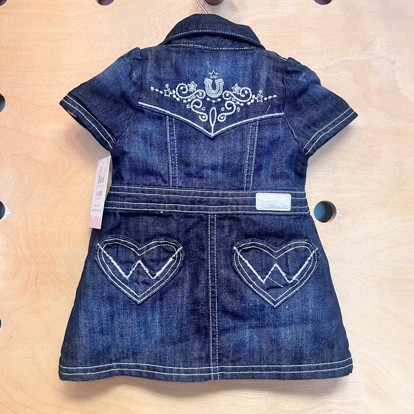 Embroidered Rodeo Soft Denim Dress